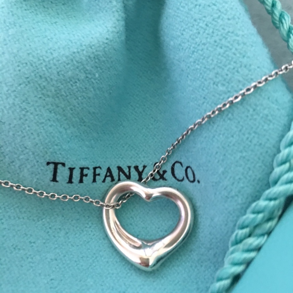 Tiffany & Co Open heart pendant